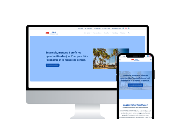 visuel du site internet format bureau et mobile